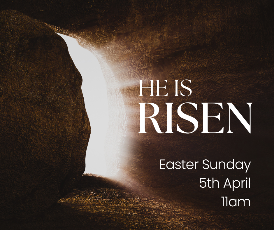 He is Risen Easter Sunday (Facebook Post)